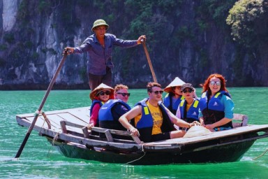 Hanoi - Tuan Chau Marina - Halong Bay - Luon Cave (L, D)